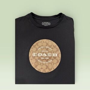 Coach Signature T-Shirt Unisex Medium 21 ptp
